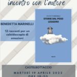 Incontro con l’autore – “Storie dal peso leggero” di Benedetta Marinelli
